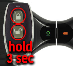 IO HAWK Remote CALIBRATE