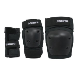 Smith Safety Gear Scabs Knee/Elbow/Wrist Guard Set for Hoverboard